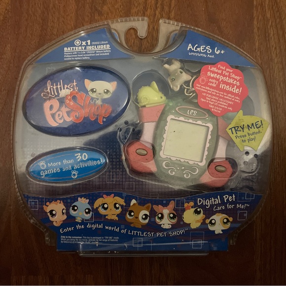 Littlest Pet Shop Other - Littlest Pet Shop Pink and Green Digital Pet